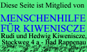 Rudi und Hedwig, teils Frührentner, Volksbank Rappenau, Kto.28762